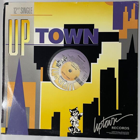 Mary J. Blige Be Happy 1994 Vinyl Record Maxi-Single Uptown Records GOOD CONDIT - Picture 3 of 4